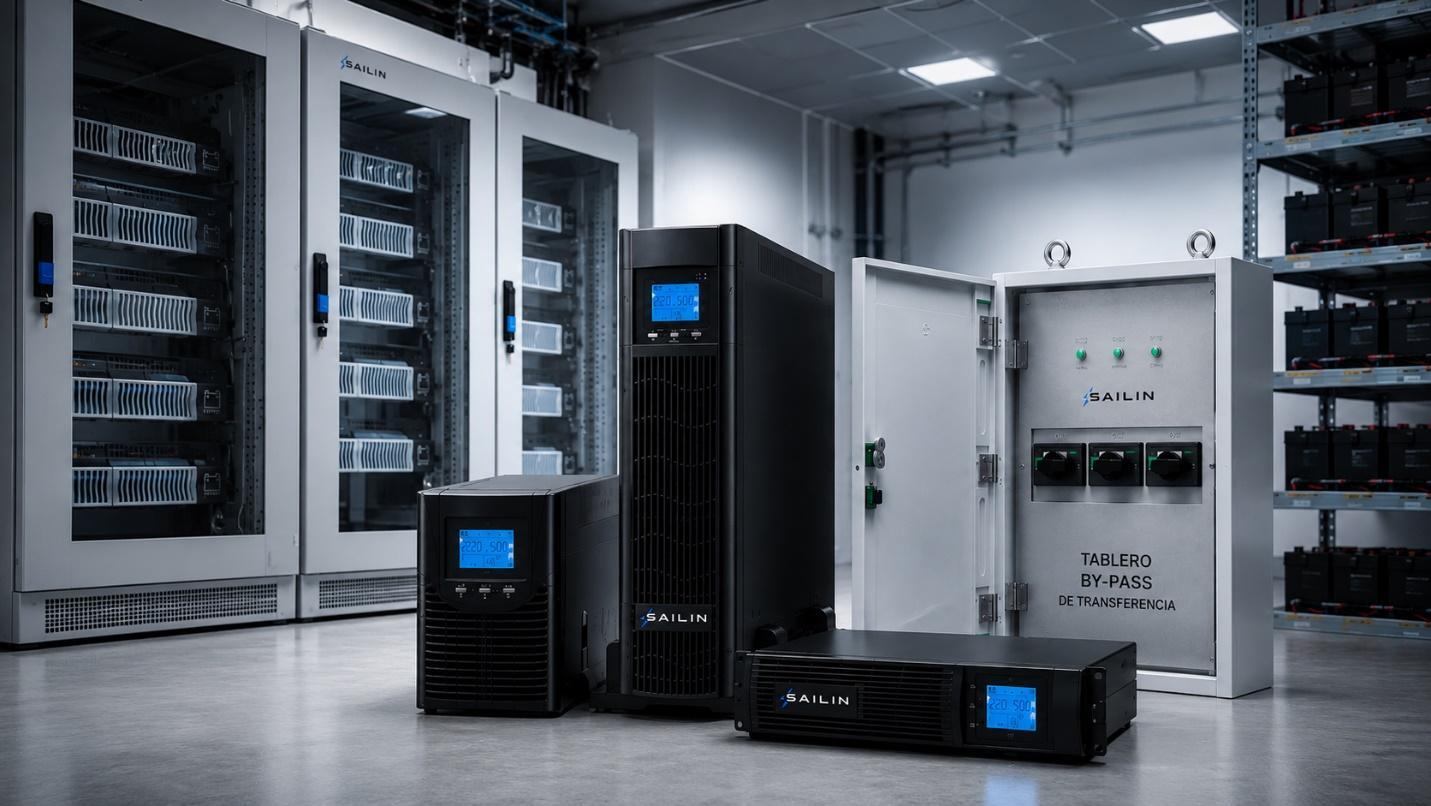 Sistema UPS SAILIN para continuidad energética